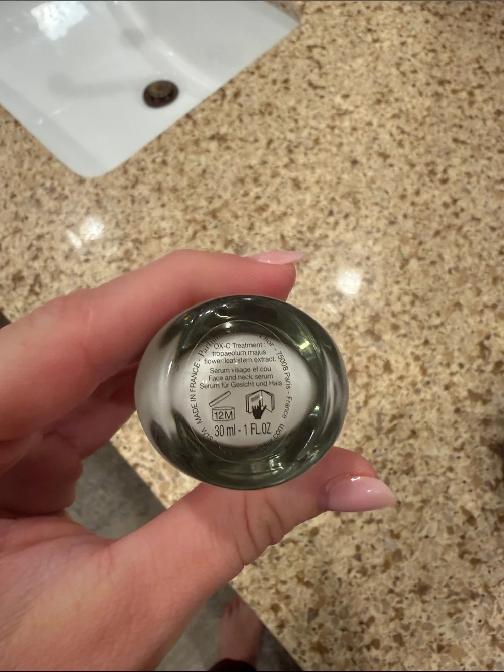 Dior Capture O2G Treatment Le Sérum — Silver Finish